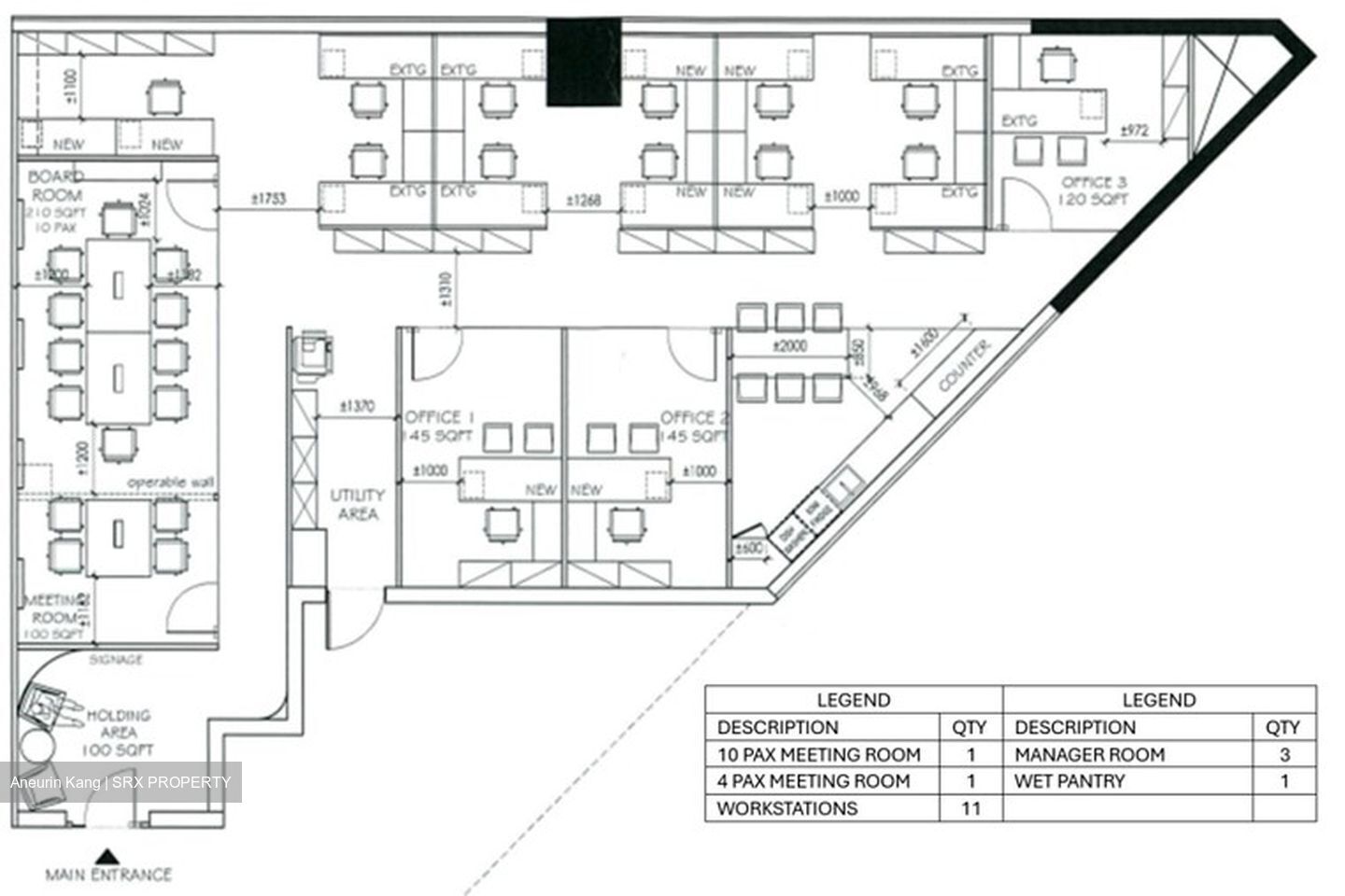 United Square (D11), Office #463312381